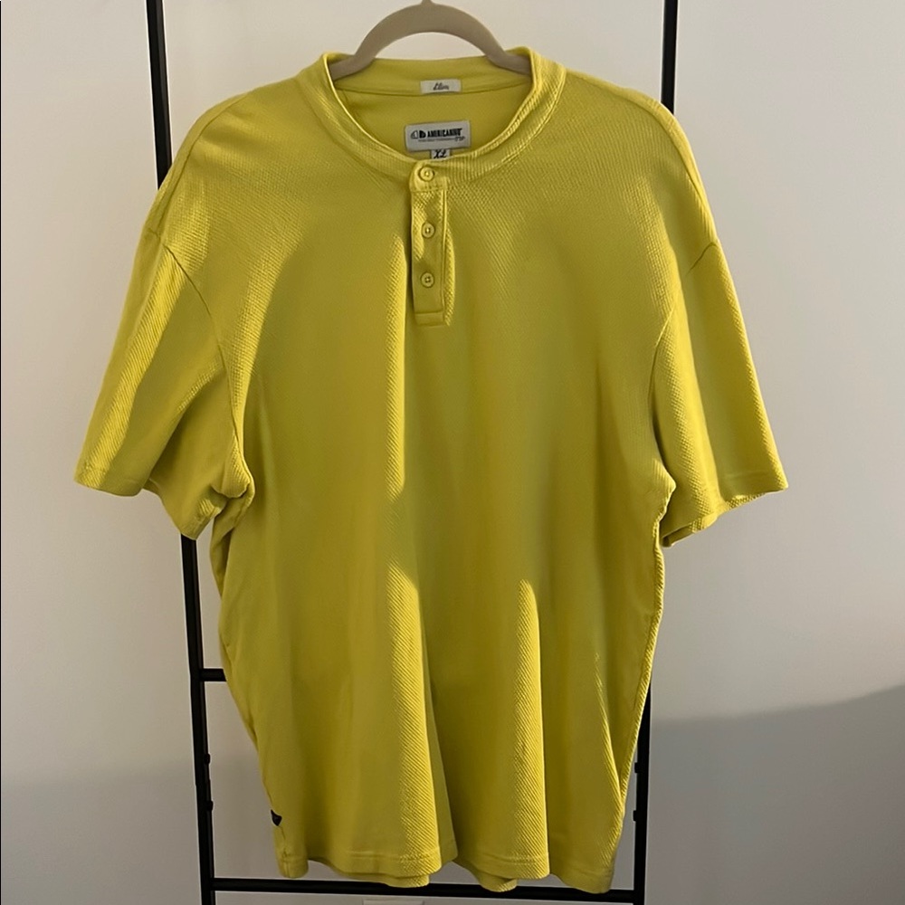 Americanino Men’s Lime Henley